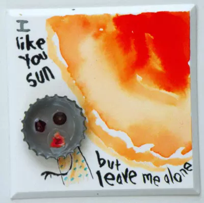 I like you sun but leave me alone