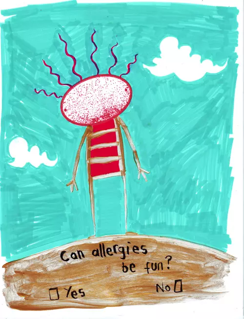 Can allergies be fun? yes no