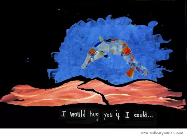 I would hug you if I could...